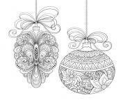Printable adult christmas ornaments by irinarivoruchko  coloring pages